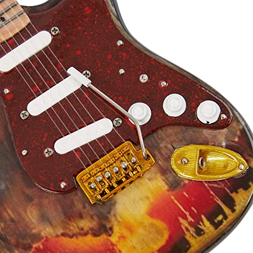 Réplique de la Jimi Hendrix – Reproduction miniature de guitare - Les Beatles, Paul McCartney, John Lennon, RIngo Starr, George Harrison Réplique de la Jimi Hendrix - Reproduction miniature de guitare – Image 5