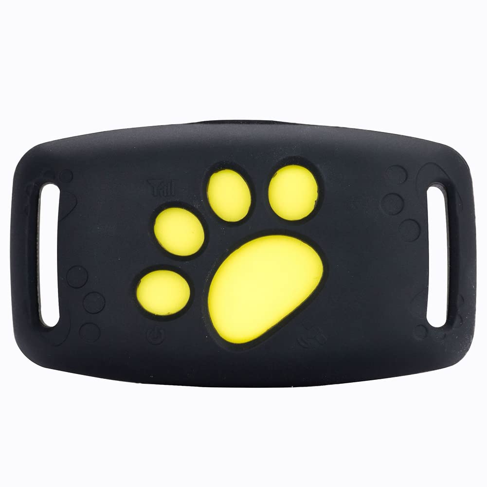SagaSave Collare GPS Tracker ricaricabile per animali domestici, impermeabile Callback USB Charging Tracking Alarm Smart Anti-Lost Location Device per animali domestici
