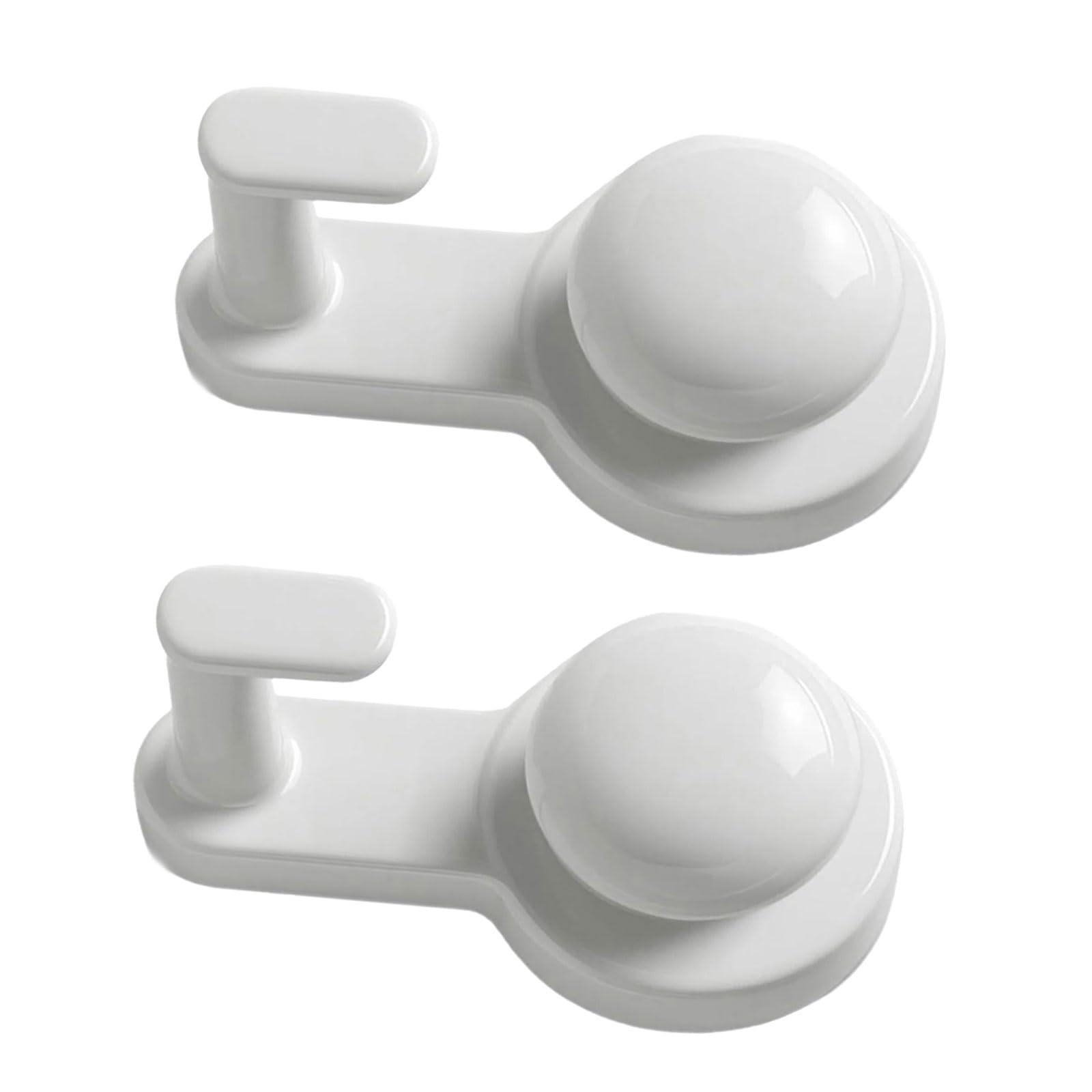 Yrohgkpn White Sturdy Stainless Steel Suction Hook For Glass Door Bathroom Towel Hanging Solution Vertical Shower Organizers Stainless Steel Suction Cup