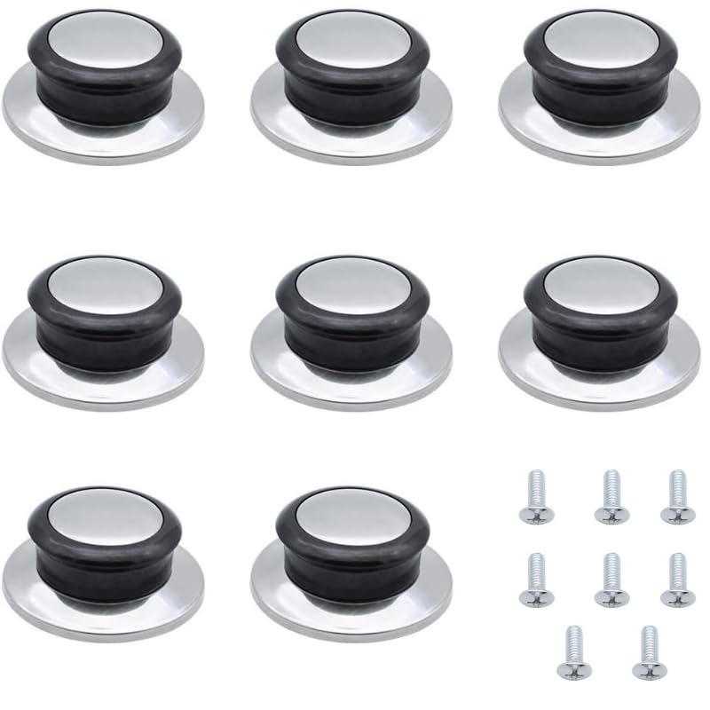 Maniglie Di Ricambio Per Pentole E Coperchi - Pomello In Acciaio Inox Anti-Scadatura, Resistente Al Calore - Foto 7