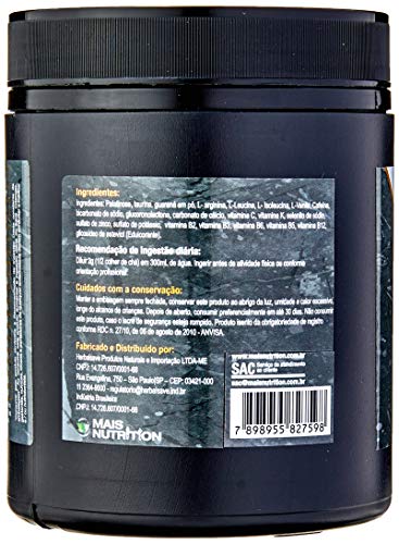 Mais Nutrition Nano X Pre Treino Sabor Guarana 200g