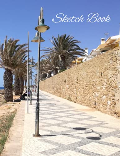 Sketch Book (Premium Photo Cover Art vol.2): Sketch Book, Notebook for Writing, Drawing, Sketching, Painting or Doodling, 120 Pages, 8.5x11 (Premium ... vol.2) photo is part of the front and bag.