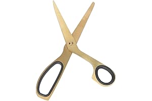 Glamorous Black and Gold Stainless Steel Scissors: The Quintessential Addition
