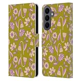 Head Case Designs Licenza Ufficiale Gabriela Thomeu Art Deco Floreale Custodia Portafoglio in Pelle Compatibile con Samsung Galaxy S26 Plus