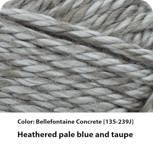 Image of Lion Brand Yarn Hometown Yarn, Super-Bulky Yarn for Knitting, Crocheting, and Crafting, 3 Pack, Bellefontaine Concrete | Super Bulky Acrylic Fiber for Warm Crochet Blankets, Knit Winter Hats, Chunky Cardigans, Soft Scarves, Weaving