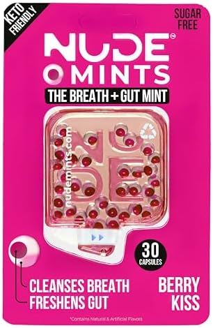 Amazon.com: Nude Mints | Dual Action Liquid Capsules | Mouth Watering
