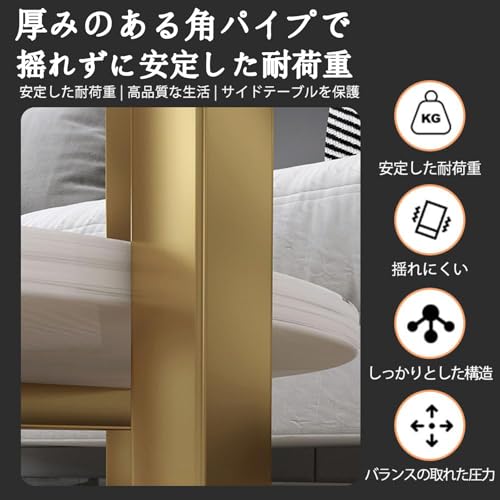 ローテーブル 収納付き センターテーブル リビング テーブル おしゃれ 大きめ 2段デザイン コーヒーテーブル 広々とした表面 楕円形 頑丈 組み立て簡単 家庭 リビングルーム オフィスでの使用に最適 [3]