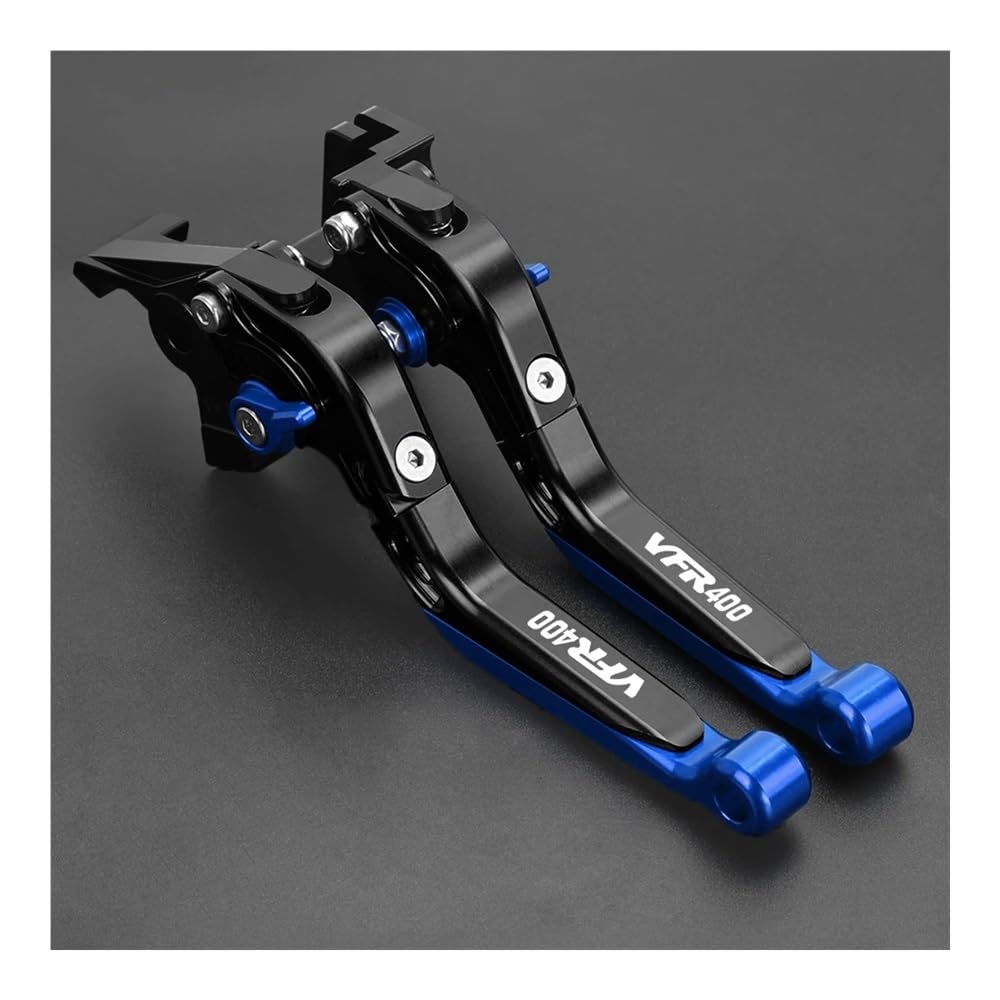 BEQLXTA Brake Clutch Adjustable Lever​ Motorcycle Accessories for VFR400 NC30 VFR 400 1989 1990 1991 1992 Folding Adjustable Brake Clutch Levers Handlebar Grips(Color23)