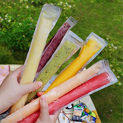 110 piezas bolsas para bebidas con sorbetes miniatura 7