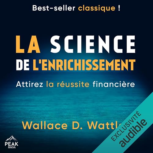 Diseño de la portada del título La science de l'enrichissement - Attirez la r&eacute;ussite financi&egrave;re
