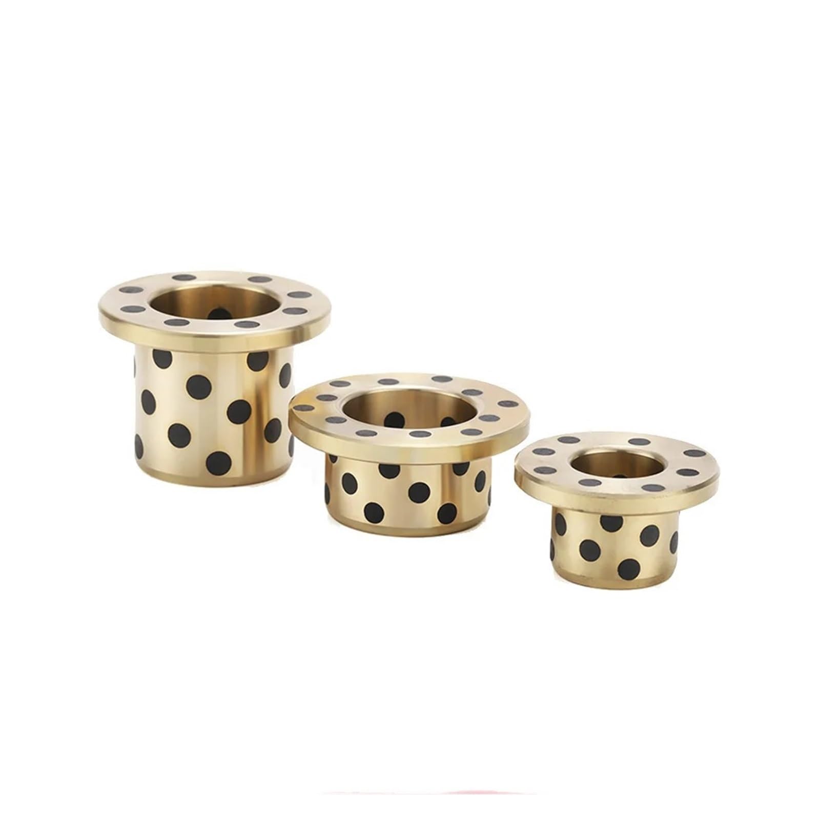 Manchon de palier, Douille linéaire sans huile en Graphite imprégné, diamètre intérieur MPGZ20/25mm, bride de poussée Standard, 1 pièce