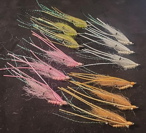 Ghost Shrimp Fly Selection for Bonefish, Permit