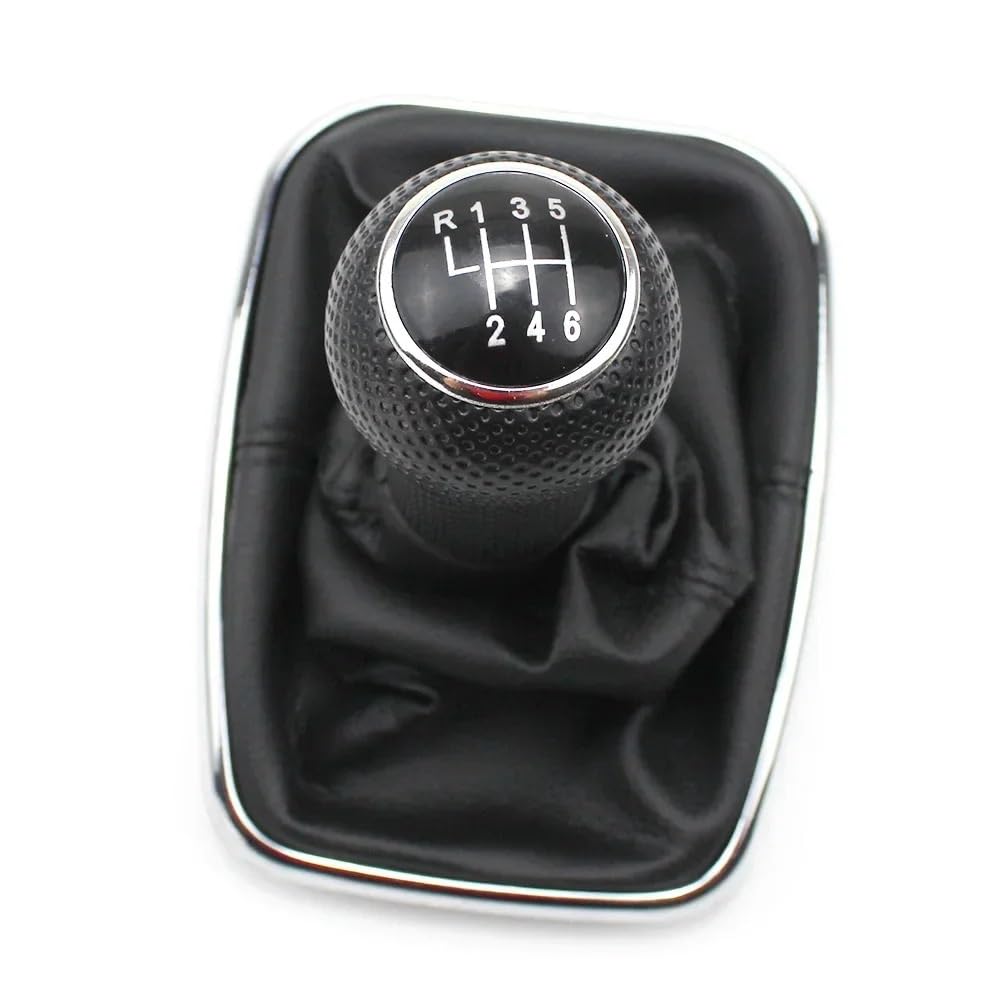 OZHXXCA 5-Speed 6-Speed Shift for Knob Shifter Gear Boot fit for Bora for Jetta for GTI R32 MK4 1999-2005(6-Speed)