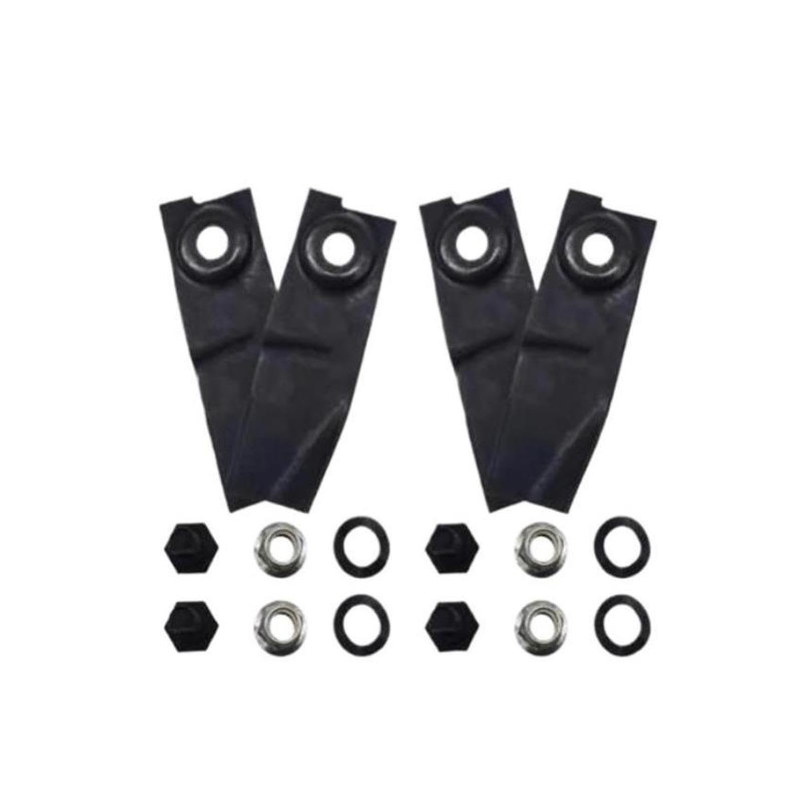 Zwei Paar Rasenmähermesser, 19 Zoll, Kompatibel for Masport, Ersatzteil 783310 783529, S18 Freischneider-Schneidmesser