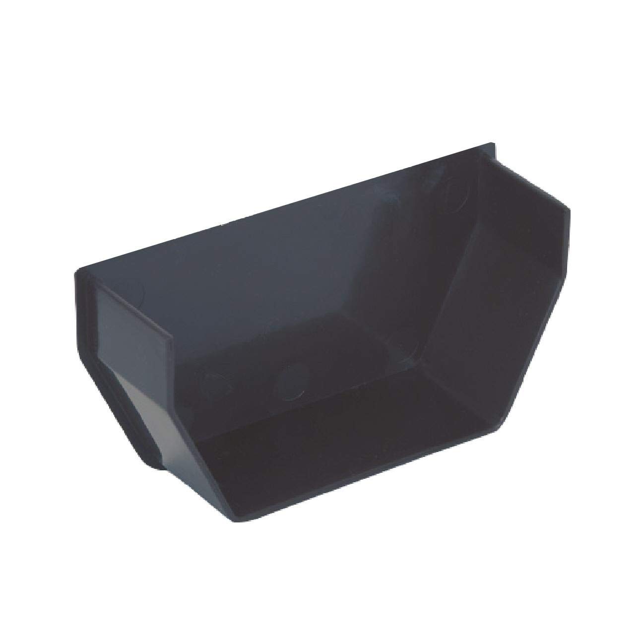 Freeflow Anthracite/Grey Square Gutter Internal Stop End, 114Mm Water Systems