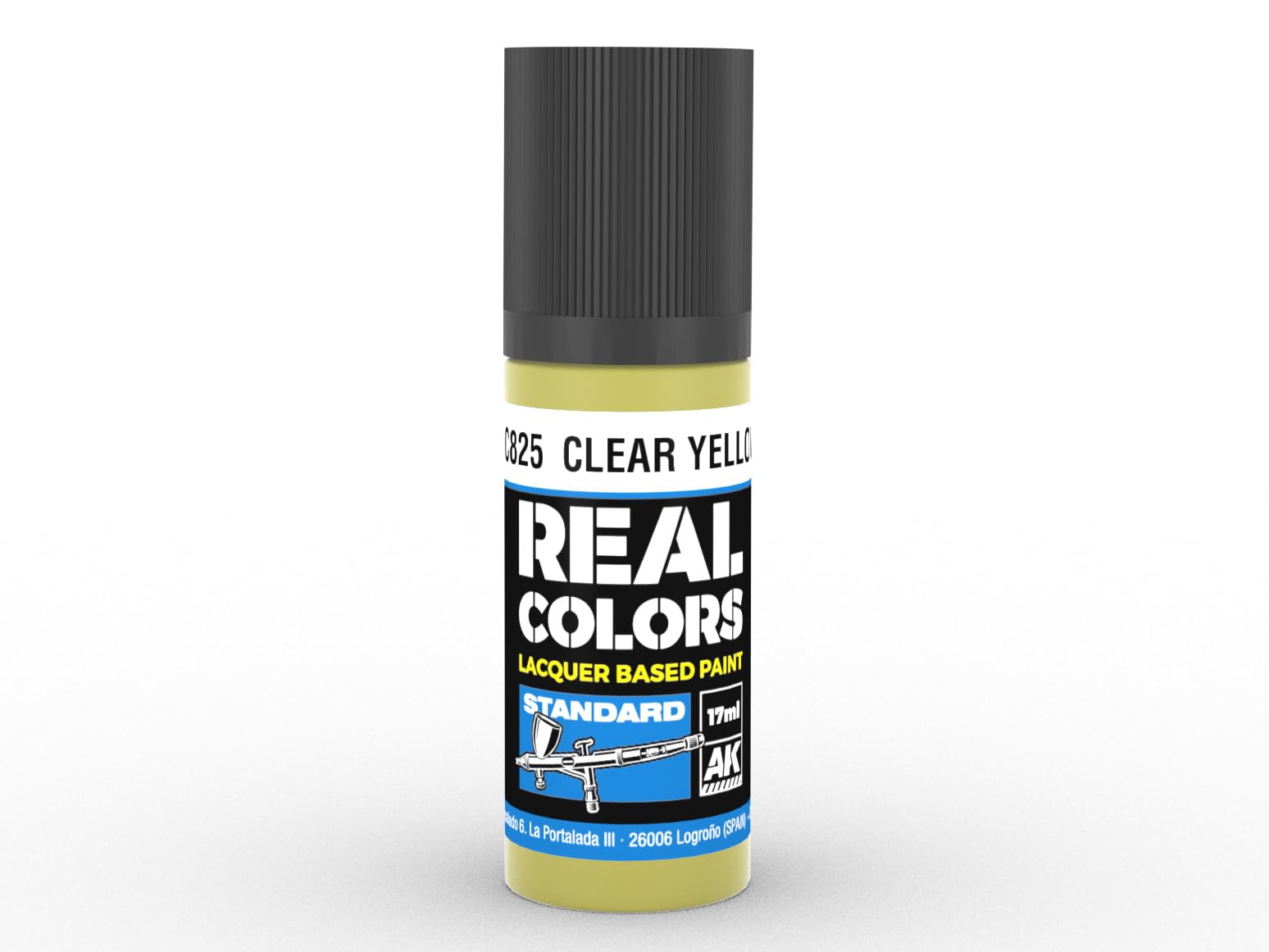 Ak Interactive Yellow Ak Real Colors Rc825 Clear (17Ml) (Old Rc507)