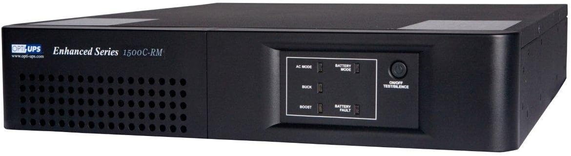 ES1500C-RM Enhanced Series 8-Outlet UPS Rackmount Line Interactive Uninterruptible Power Supply Backup Battery Rack Mount, Automatic Voltage Regulator AVR