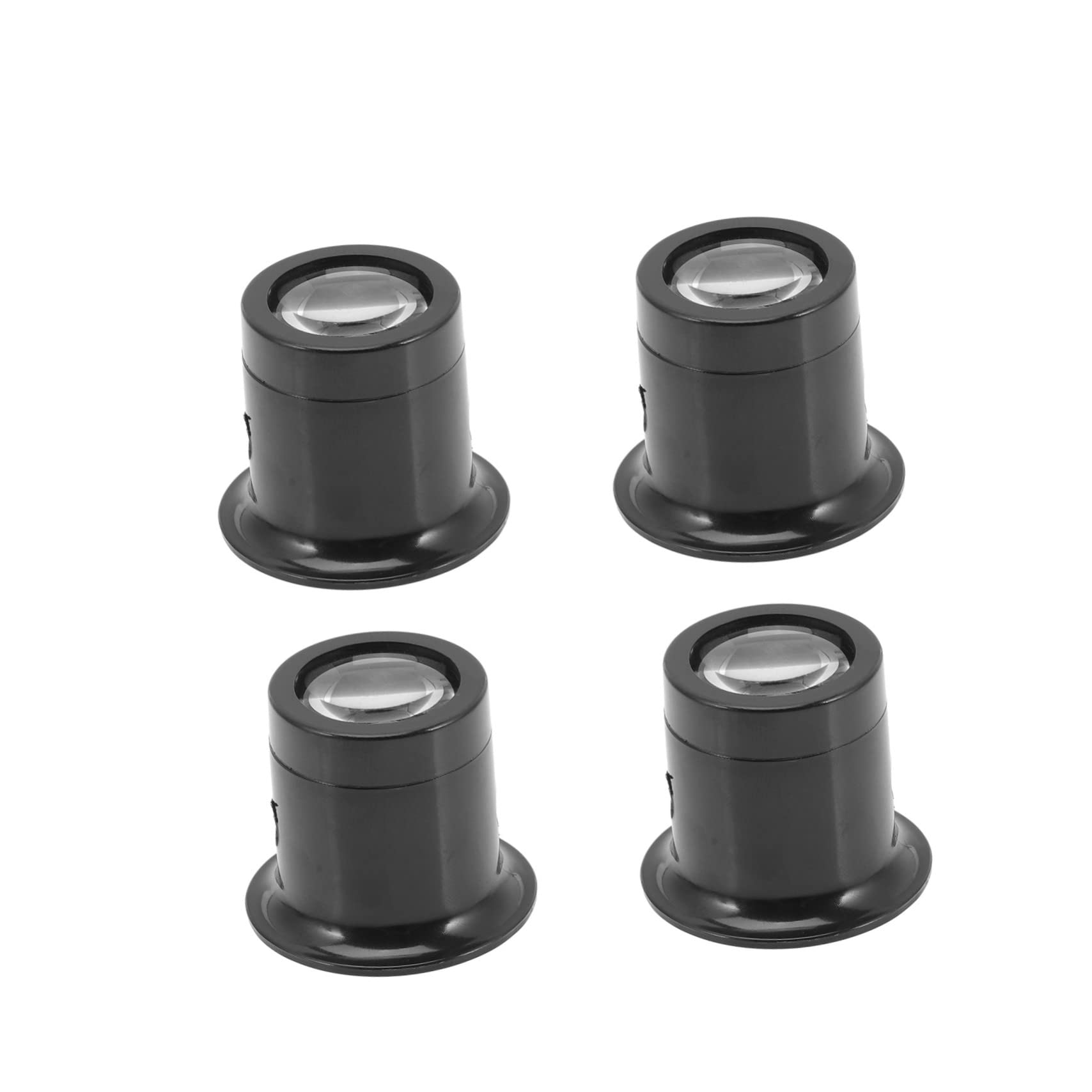 KONTONTY Jewelers Loupe Magnifier 10x Loupe Magnifier Watch Repair Tool Kit for Jewelry Coins Stamps Photography