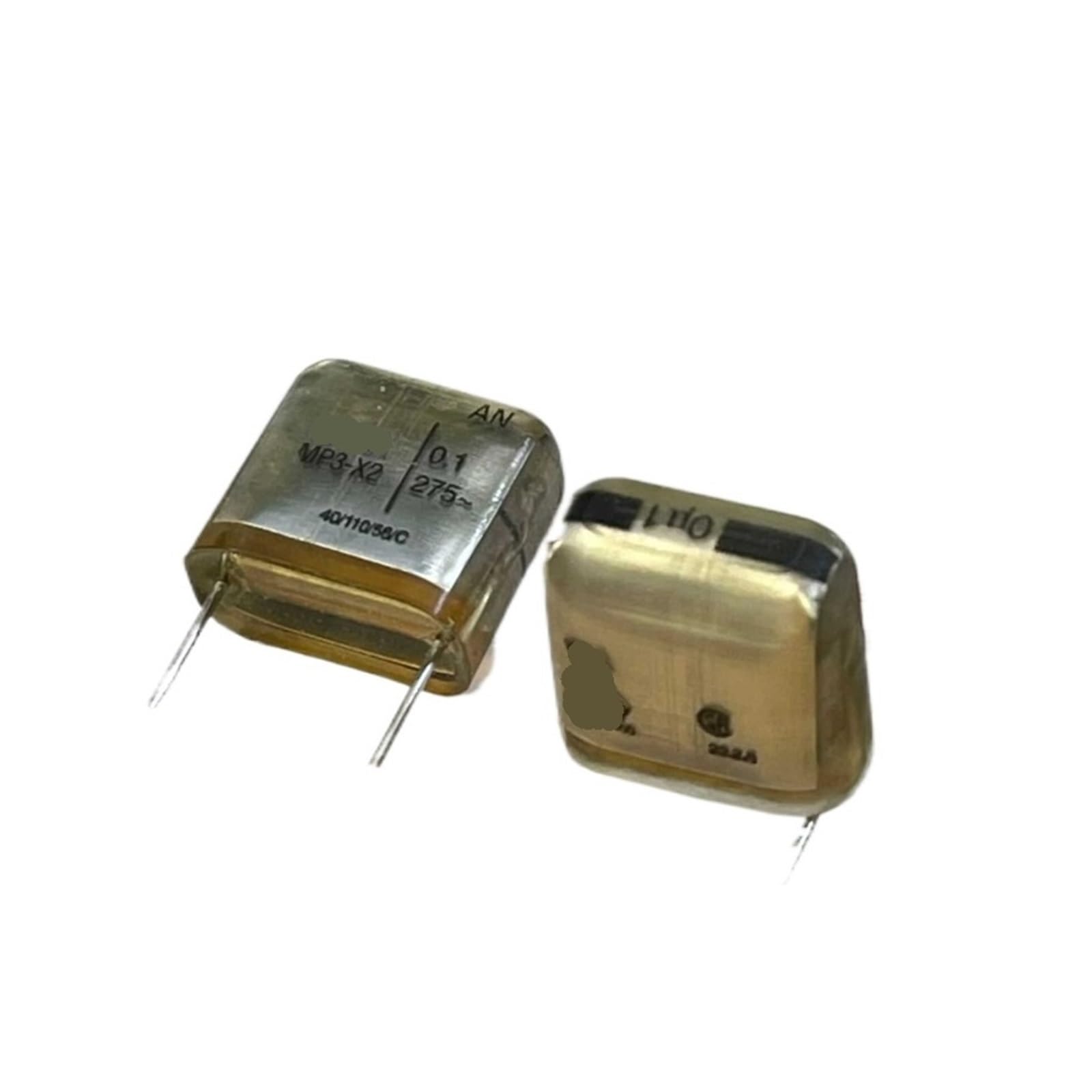 LEOTNNDQ 1pcs MP3X2 Series 0.1UF 0.22uf 0.33uf 0.47uf 1uf 275VAC Audio Coupling Capacitor 1pcs(0.22uf 1pcs)