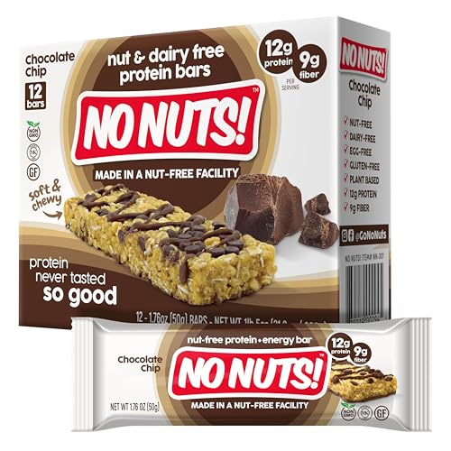 No Nuts Chocolate Chip Protein Bars
