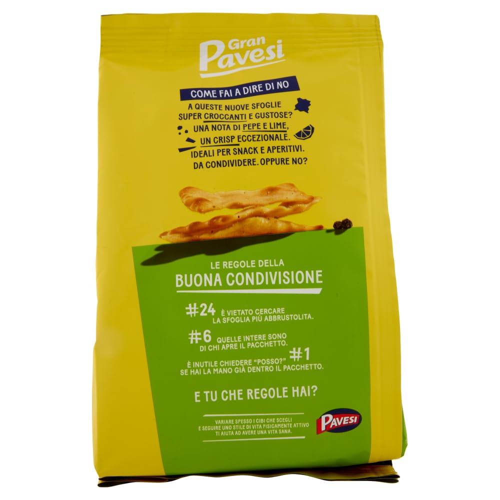 Italian Gourmet Gran Italian Gourmet Snack Sfoglie pepe e lime Blätterteig