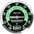 Midwest Hearth BBQ Smoker Thermometer for Barbecue Grill, Pit, Barrel 3" Dial (Black/Glow Dial, 4" Stem Length)