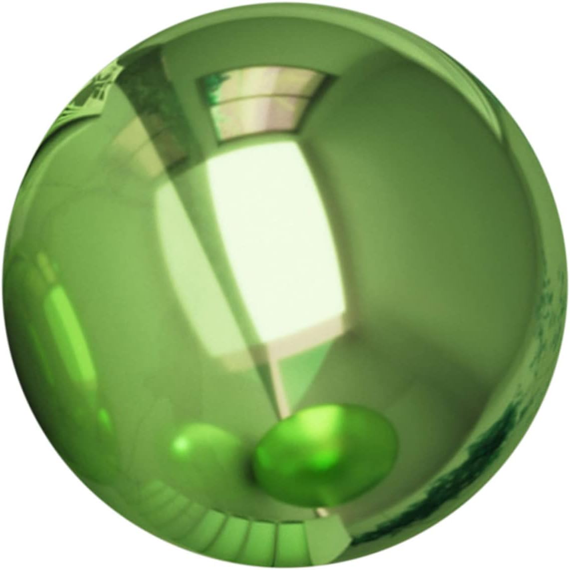 DULAI 4pcs Garden Reflective Ball Colorful Decor Greenery Decor Decorative Outdoor Decor Gazing Ball Stand Sparkling Outdoor Ornament Stainless Steel Gazing Ball Gazing Globe