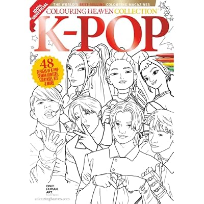 K-Pop Colouring Book