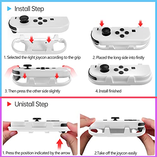 2023 Switch Just Dance Strap,Leyusmart Party Gift Just Dance Wristband Strap For Nintendo Switch Just Dance 2022 2021 2020 2019, Boxing Design (Free The Hands,Dance Freely With Rhythm), Pack Of Joycon White #TOP4