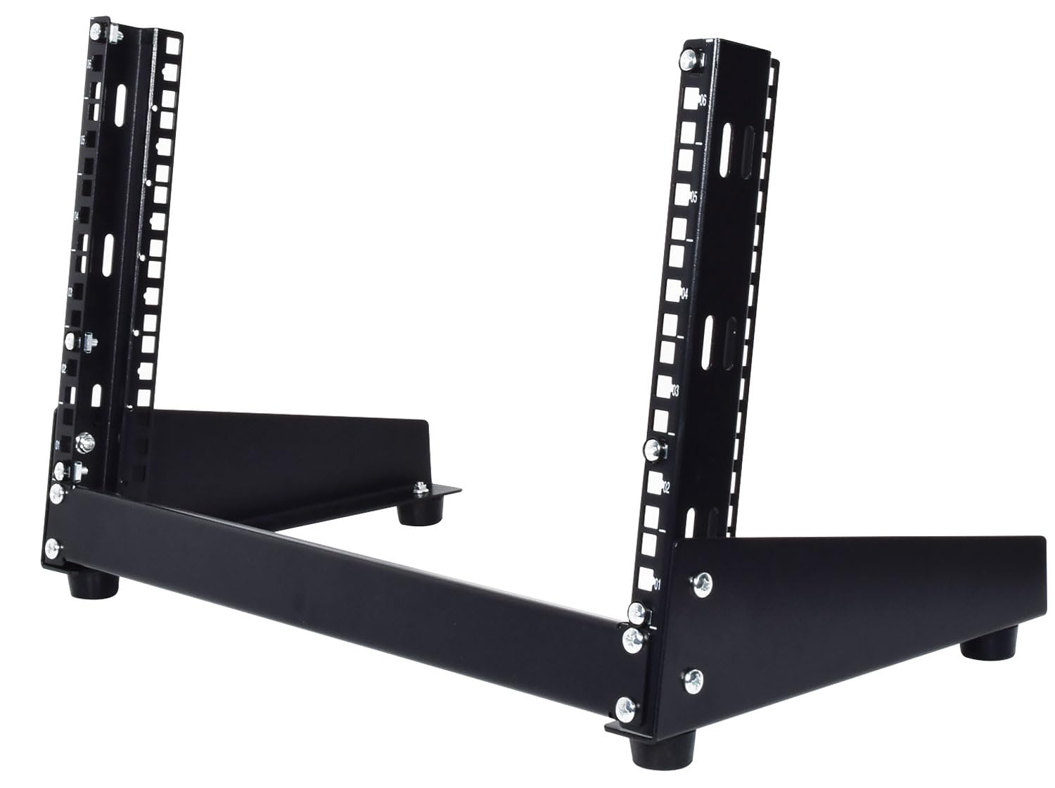 Adastra | 19" Open Framed Desk Top Rack Mount for AV, Media, IT, Data Equipment | 6U