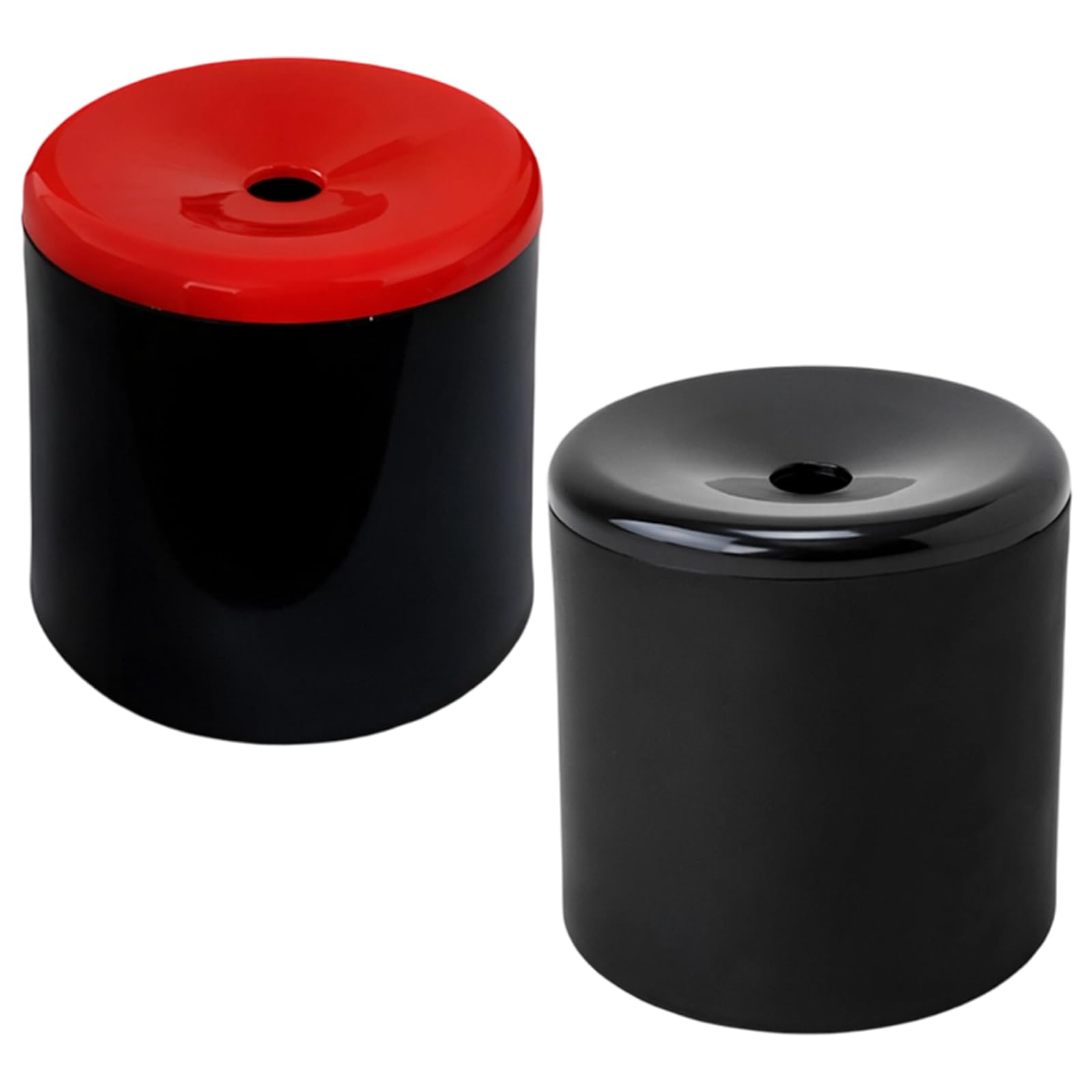 2Pcs Pooter Fart Toy Set, Red and Black Squeeze Fart Machine for Parties and Pranks
