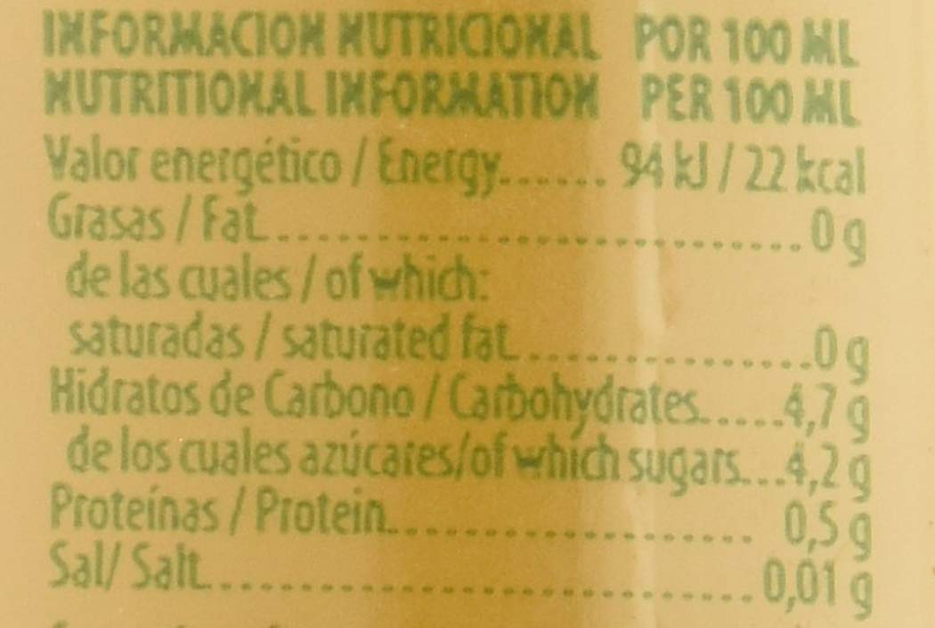 Don Simon Nectar de Frutas Melocotón sin Azúcar, 1.5L