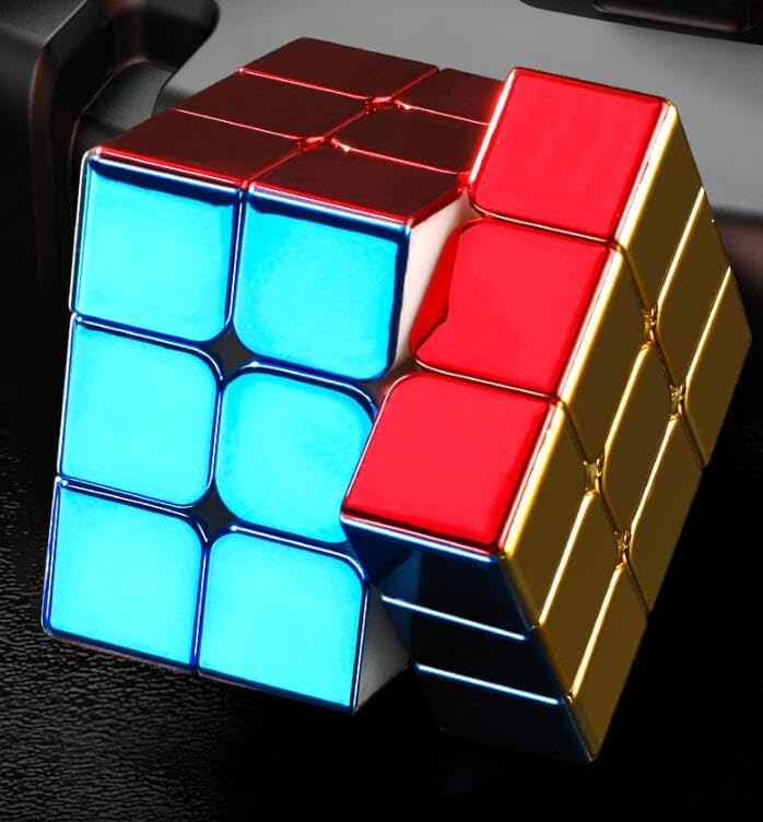 Miniatura 4 de cuberspeed ShengShou Legend Cubo de Velocidad Metálico Espejo Reflectante Sin Pegatinas Brillante 3x3x3 Cubo de Velocidad Metálico