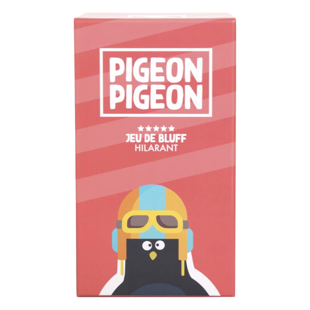 ATM Gaming Pigeon Pigeon - Ambience, Bluff, Creativity, Party - 2 to 10 Players - Made in Europe - Board Game, Party Bluffing Creative Game - 440 Cards Included - Age 6+
