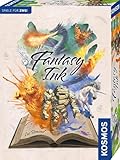 Kosmos 685799 Fantasy Ink, Spannendes Spiel für 2 Personen, Brettspiel für 2 Spieler ab 10 Jahre, Würfelspiel