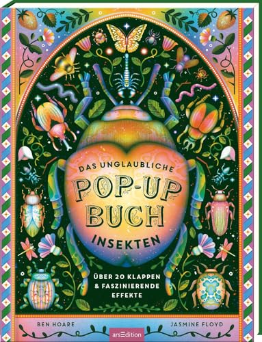 Das unglaubliche Pop-up-Buch – Insekten: Über 20 Klappen und faszinierende Effekte | Hochwertiges Pop-up-Buch zum Staunen