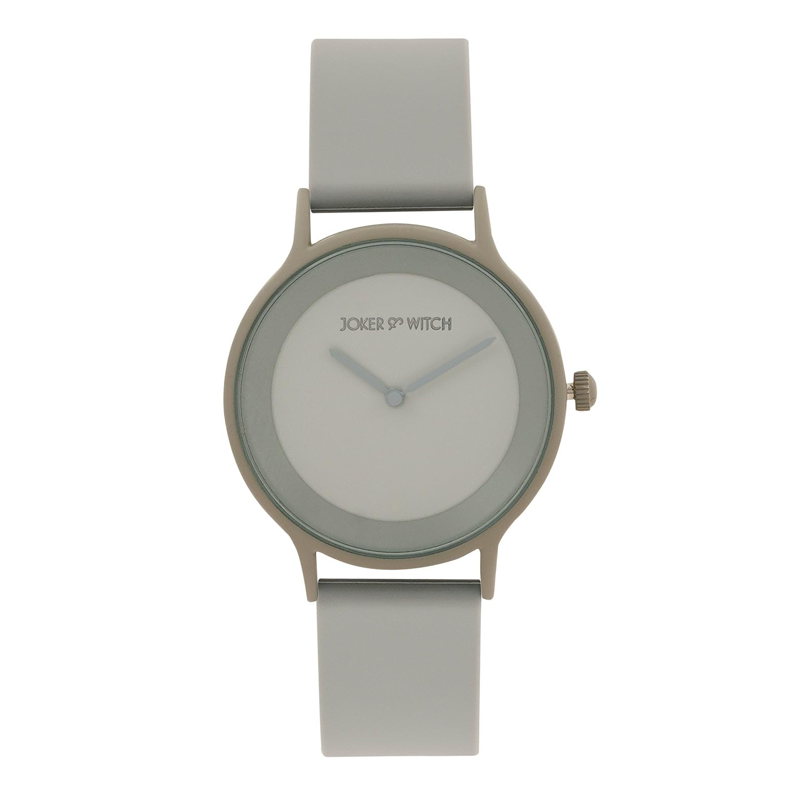 Joker & Witch Alpine Grey Silicone Strap Watch Analogue Watch Unisex (B0CZXT4T13) Amazon Price History, Amazon Price Tracker