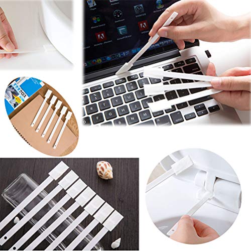 Window Cleaning Tools Door Window Track Cleaning Brushes Air Conditioning Shutter Cleaning Brushes Hand-Held Groove Gap 10 Pcs #TOP5