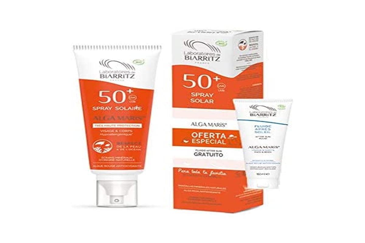 Sonnenspray LSF50+ 150ml + After Sun Fluide | Laboratoire de Biarritz