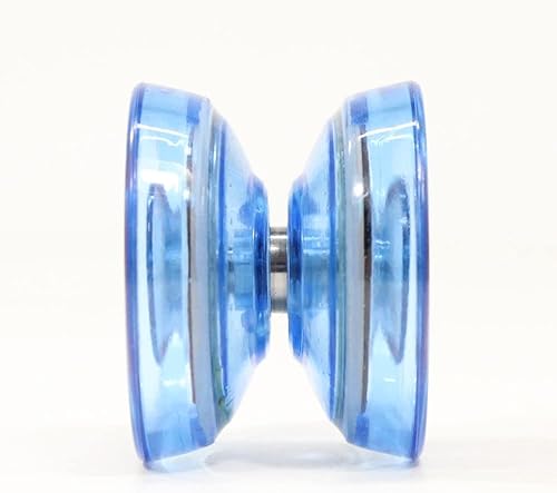 Miniatura 5 de D6 - Yoyó sensible de policarbonato, apto para principiantes (gorra azul y azul)