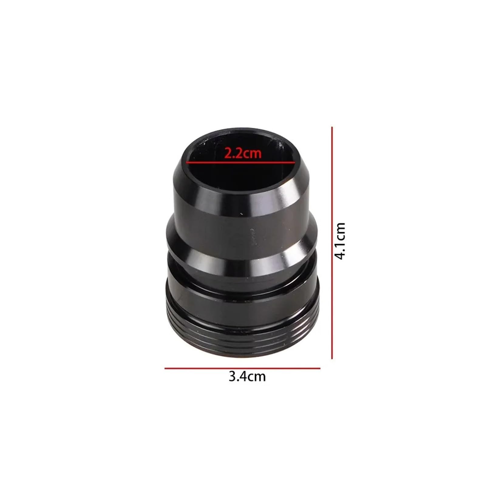 F150 2013-2021 Adapter odpowietrzenia silnika - czarny aluminiowy element układu Turbo, 1 szt