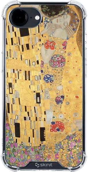 Skinit Clear Phone Case Compatible with iPhone 16e - Officially Licensed Klimt - The Kiss by Klimt Design
