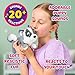Little Live Pets My Really Real Puppy Mini Aurora The Husky, Interactive Plush Toy with Display Basket, 20+ Sounds and Reactions, Puppy Toys for Kids