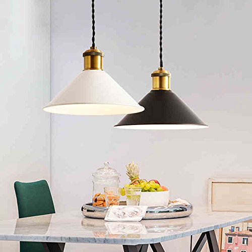 Lámpara colgante nórdica creativa de 1 luz para iluminación de comedor 6