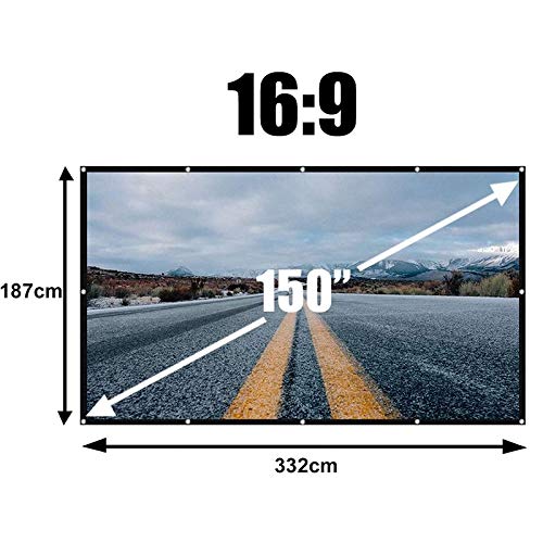 Pantalla Proyector Plegable 100 pulgadas 16:9 miniatura 4