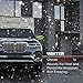 AUTOCLUB Car Windshield Snow Cover,3-Layer Protection&Double Side Design,Snow, Ice, Frost,UV Full Protection,Extra Large & Thick Fit for Most Vehicle(87