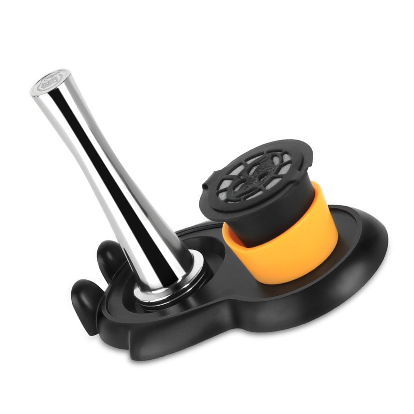 Buxuaaaa Tamper Coffee Press Tool Capsuled Coffee Powder Hammer Tamper Stainless Steel Press Tool Pods