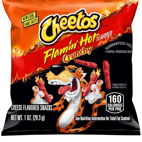 Cheetos Flamin hot Crunchy Puffs(pack), 1 count