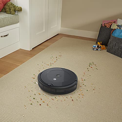 iRobot Roomba 694 Robot Vacuum-Wi-Fi Connectivity, Personalized Cleaning Recommendations, Works with Alexa, Good for Pet Hair, Carpets, Hard Floors, Self-Charging, Roomba 694