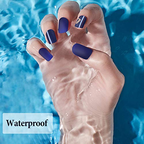 Falsche Nägel Set, 150 Stück Künstliche Fingernägel Selbstklebend Kunstnägel Falsche Nail Tips Fake Nail zum Aufkleben… – Bild 8